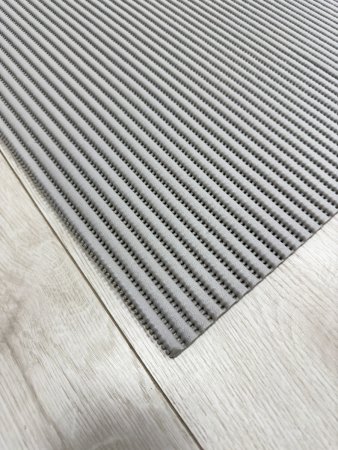 Коврик рулонный для ванной 130см однотон серый СтарЭкспо