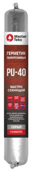 Герметик быстросохнущий MasterTeks ProfiMaster PU полиуретановый серый 600 мл Герметик быстросохнущий MasterTeks ProfiMaster PU полиуретановый серый 600 мл