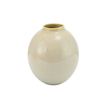 Ваза Природа цвет бежевый h11см /v0,9л