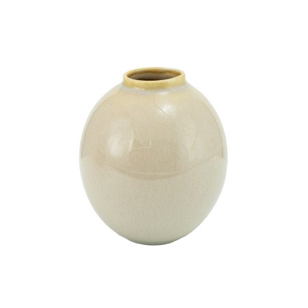 Ваза Природа цвет бежевый h11см /v0,9л