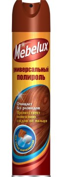 Полироль для мебели Mebelux аэрозоль 300мл