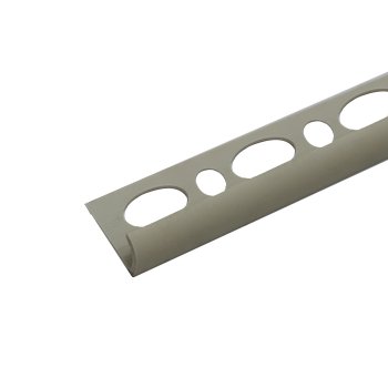 Профиль для плитки наружный 8 мм Слоновая кость 2,5 п.м