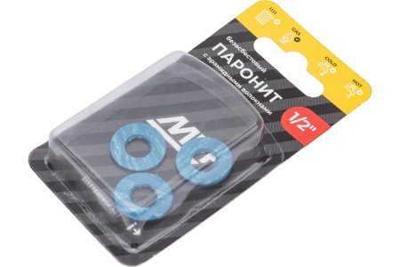 Прокладка прокладка уплотнительная MasterProf 1/2" 3 шт