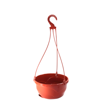 Кашпо подвесное с усами Мальва 4,7л Ø25см терракотовый