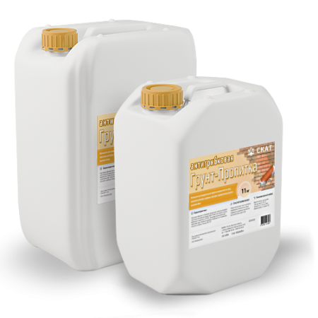 Грунтовка биозащитная Биоцидная Скат 11 кг