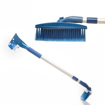 Щетка для снега со скребком Crystal-9 1090 мм