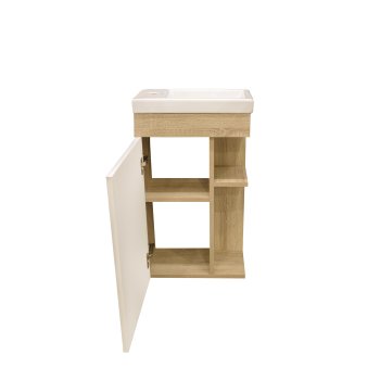 Тумба подвесная Комо 65,5х40х21,5см цвет сонома