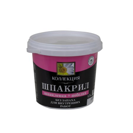 Шпакрил Ижсинтез Коллекция на основе ПВА белая 1,5 кг