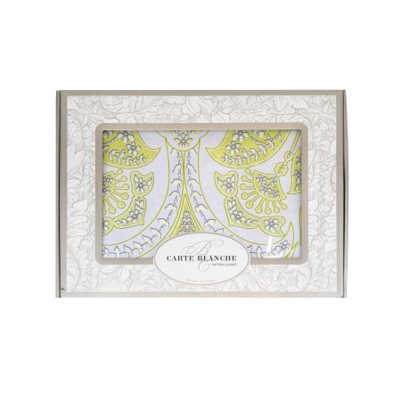 Комплект постельного белья Carte Blanche евро сатин белый Комплект постельного белья Carte Blanche евро сатин белый