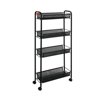 Этажерка ЗМИ Ладья 14К 985х440х170мм цвет черный