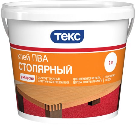 Клей ПВА ТЕКС Универсал столярный 1 кг