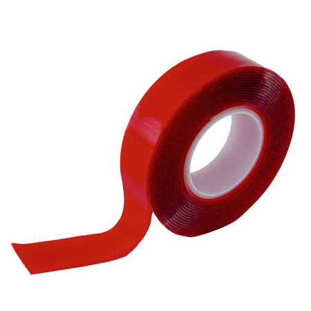 Лента двусторонняя XGLASS 19 мм x 5м на полипропиленовой основе прозрачный