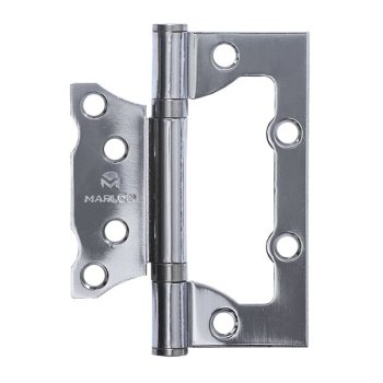 Петля дверная бабочка, цвет хром, Marlok