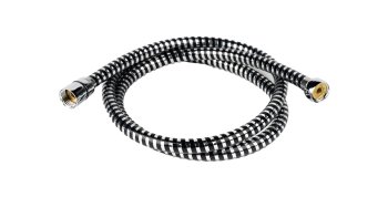 Душевой шланг IDDIS 200см черный-серый ПВХ