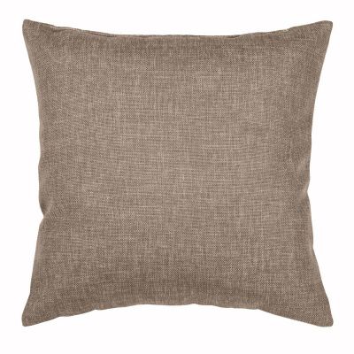 Подушка декоративная 40х40 см цвет какао хлопок