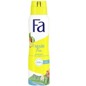 Антиперспирант Fa Ритмы Острова Гавайи спрей,  150 мл для женщин Антиперспирант Fa Ритмы Острова Гавайи спрей,  150 мл для женщин