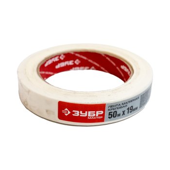 Лента малярная Зубр 19 мм х 50м белый 80°C