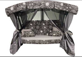 Качели садовые Ранго Премиум Руна 145х175см 3-х местные 350кг