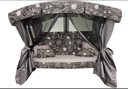 Качели садовые Ранго Премиум Руна 145х175см 3-х местные 350кг