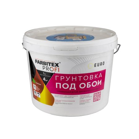Грунтовка акриловая под обои FARBITEX PROFI ABC-Farben 12 кг