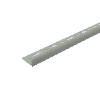 Профиль для плитки наружный 9 мм Слоновая кость 2,5 п.м