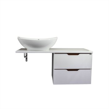 Тумба подвесная Cosmo 62х52х36,5см цвет белый Тумба подвесная Cosmo 62х52х36,5см цвет белый