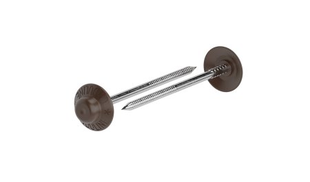 Гвоздь с литой шляпкой для Ондулин Smart коричневый