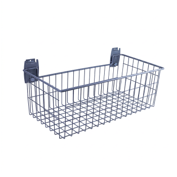 Корзина 21х35х60см серый