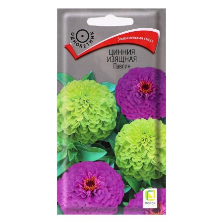 Семена циннии Павлин изящная Поиск