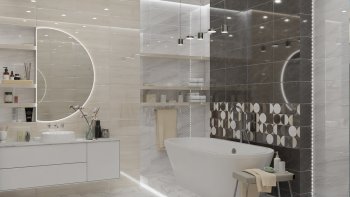 Декор Эмбер, микс 50х25х0,9 см