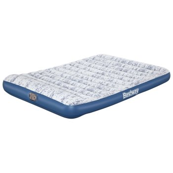 Матрас надувной Bestway Tritech Queen с встроенным насосом 203х152х30 см синий