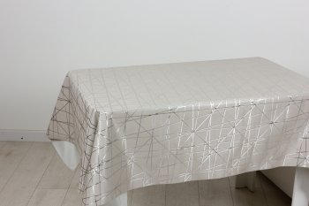 Клеенка ПВХ 20х 1,37м цвет серебро