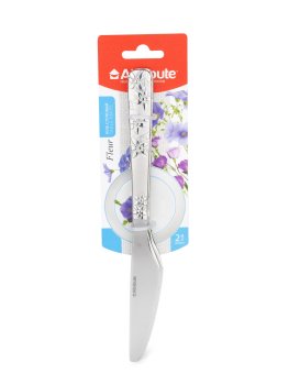 Нож столовый Атрибут Fleur  2шт