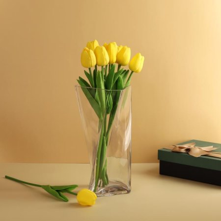 Ваза Квадро h25см /v1,7л