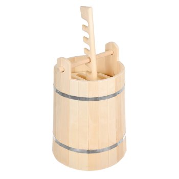 Кадка Банные штучки липа 15л