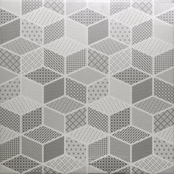 Плитка напольная Тренд, 7П, белая 40х40х0,8 см