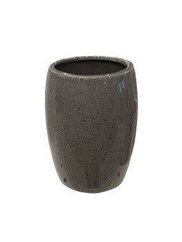 Стакан для зубных щеток Пастель керамика цвет серый