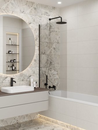 Керамогранит Шварц, серый 60х30х0,85 см