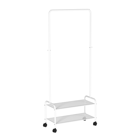 Вешалка напольная Валенсия 162х70х30 см /цвет белый