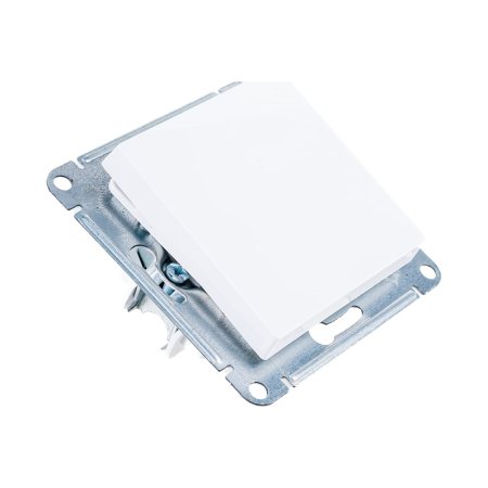 Переключатель встраиваемый Schneider Electric AtlasDesign Aqua IP44 1 кл. белый, без подсветки, арт. ATN440161