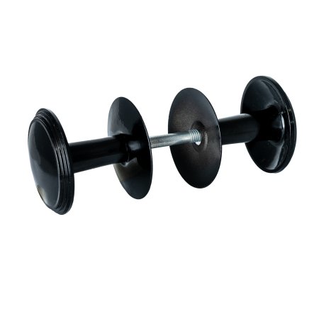 Ручка-кнопка РЕЖ Ø55мм черная