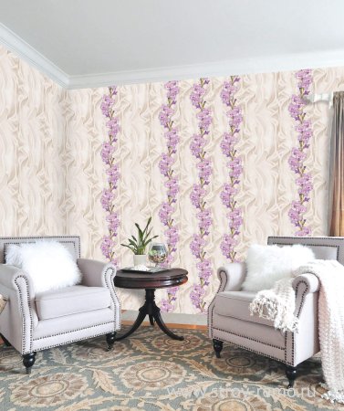 Панель ПВХ Нежный шёлк фон 250х2700 мм