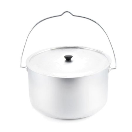 Котелок походный 1 предмет Следопыт 6л 29,5см цвет серый