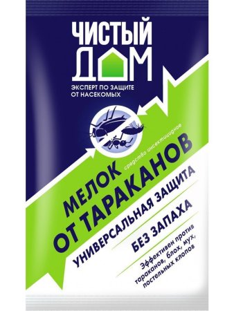 Мелок от тараканов , в упак.1 шт. Чистый дом