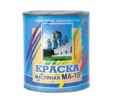 Краска ABC-Farben МА-15 масляная белая матовая 0,9кг