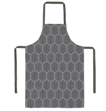 Фартук Паттерн 70х60 см 1шт серый