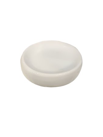 Мыльница Классика керамика цвет белый настольная