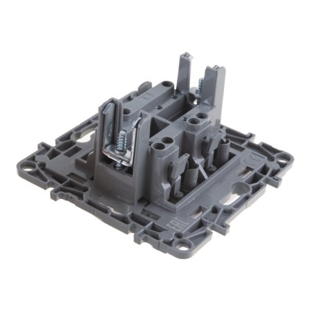 Выключатель встраиваемый Legrand Etika 2 кл. белый, без подсветки, арт. 672202