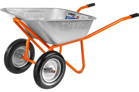 Тачка садово-строительная СИБИН 110 л