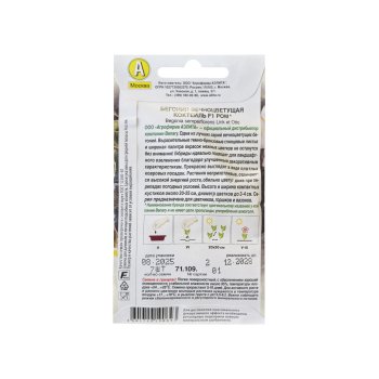 Семена бегонии  Коктейль F1 ром вечноцветущая бронзоволист Аэлита